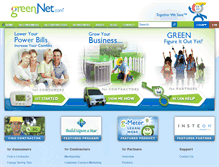 Tablet Screenshot of greennet.com