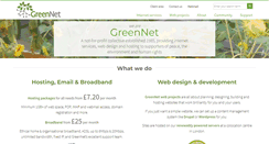 Desktop Screenshot of greennet.org.uk