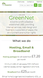 Mobile Screenshot of greennet.org.uk